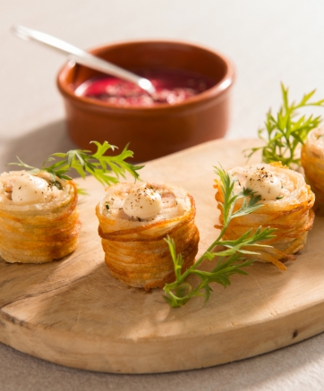 How to- Roast chicken canape