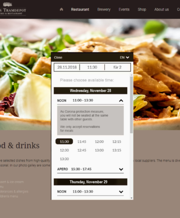 aleno more than restaurant booking software